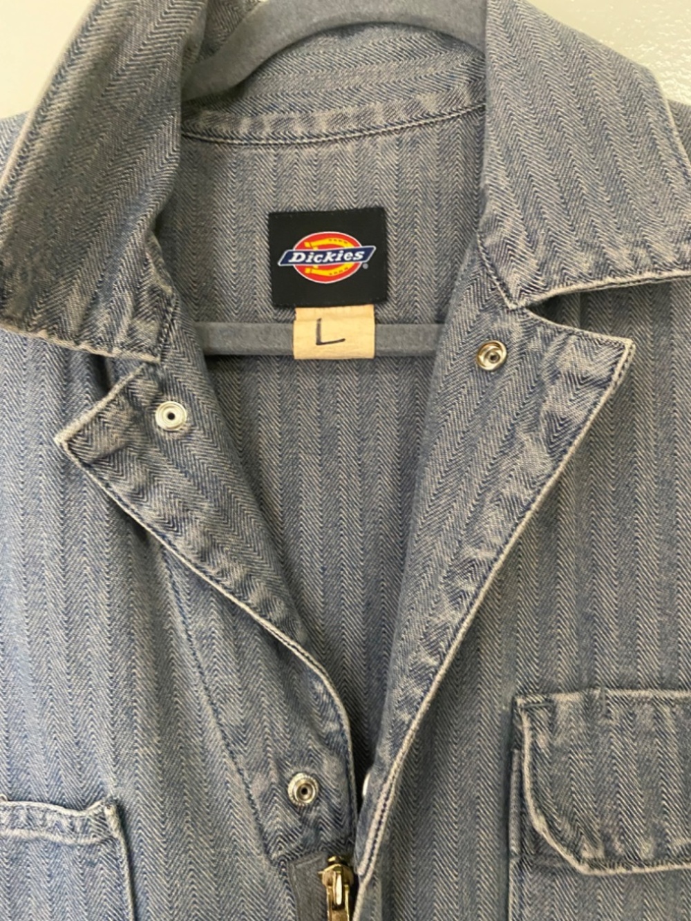 Dickies ..Denim.... Overalls ... L